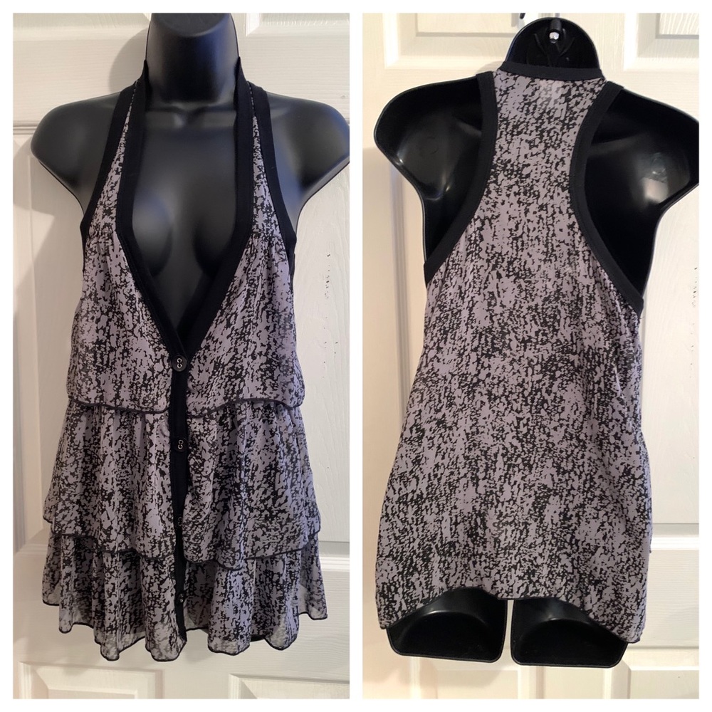 Flowy Razer-Back Tunic | Size: S